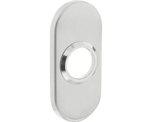 INTERSTEEL Rozet Ovaal Verdekt RVS Geborsteld, 2 Stuks 1 INTERSTEEL Rozet Ovaal Verdekt RVS Geborsteld, 2 Stuks