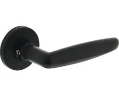 INTERSTEEL Deurkruk Paar Sophie Op Rozet Zwart Mat