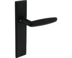 INTERSTEEL Deurkruk Paar Sophie Op Blindschild Zwart Mat