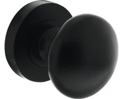 INTERSTEEL Voordeurknop Ø 52 Mm Zwart Mat