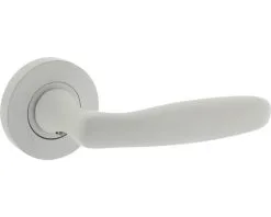 INTERSTEEL Deurkruk Paar Bjorn Op Rozet Wit