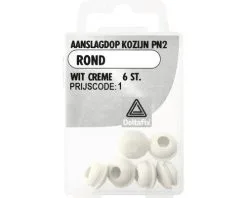 DELTAFIX Aanslagdopje PN2 3,5 Mm Crème, 6 Stuks