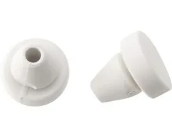 DELTAFIX Aanslagdopje BV2 3,5 Mm Wit, 250 Stuks