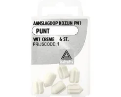 DELTAFIX Aanslagdopje PN1 1,5 Mm Crème, 6 Stuks