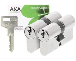AXA Dubbele Veiligheidscilinder 7251 Ultimate Security 30-30, 2 Stuks