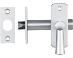 AXA Inboorgrendel DM50 + Sluitplaat Kunststof Alu F1