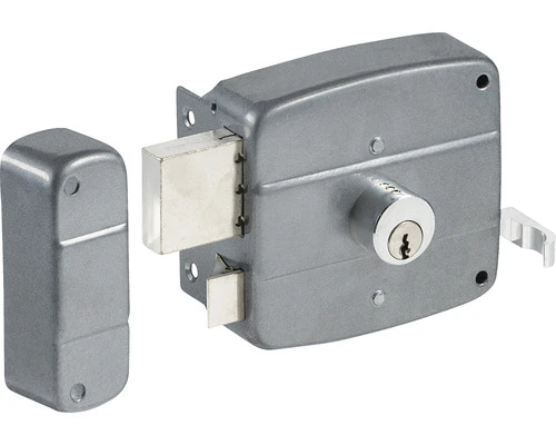 AXA Oplegslot 7490 DIN Rechts Antraciet 1 AXA Oplegslot 7490 DIN Rechts Antraciet