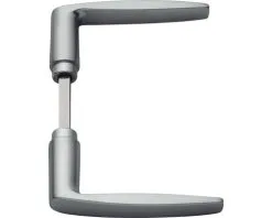 AXA Deurkruk Curve Aluminium F1