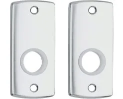 AXA Binnendeurrozet Curve Aluminium F1