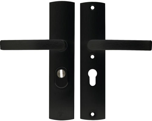 AXA Veiligheidsbeslag Curve Plus 6665-10-18/55K Kruk/kruk PC55 Anti-kerntrek Zwart 1 AXA Veiligheidsbeslag Curve Plus 6665-10-18/55K Kruk/kruk PC55 Anti-kerntrek Zwart