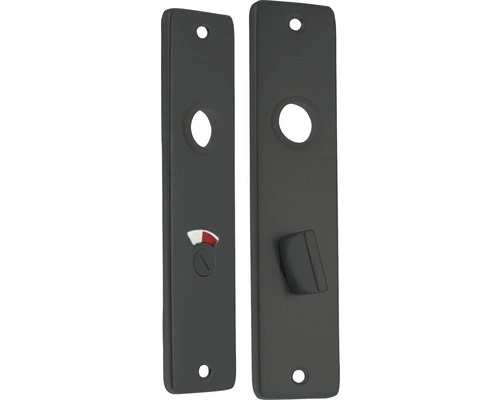 STARX WC/badkamerschild WC57/5 Zwart, 2 Stuks 1 STARX WC/badkamerschild WC57/5 Zwart, 2 Stuks