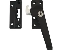 AXA Veiligheids Raamsluiting 3319 Rechtsdraaiend Zwart