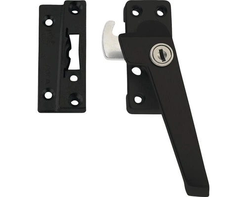 AXA Veiligheids Raamsluiting 3319 Rechtsdraaiend Zwart 1 AXA Veiligheids Raamsluiting 3319 Rechtsdraaiend Zwart