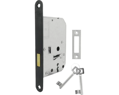 NEMEF Klavier Kastslot 1256/3 Zwart 1 NEMEF Klavier Kastslot 1256/3 Zwart