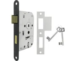 NEMEF Klavier Dag- En Nachtslot 1266/3 Zwart