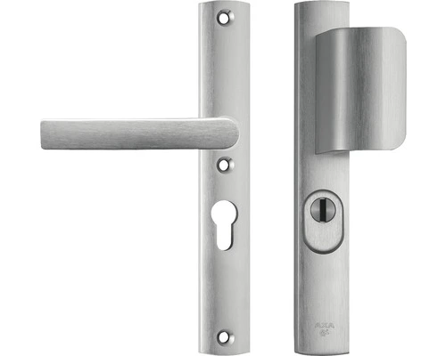 AXA Veiligheidsbeslag Curve Plus Smal 6765-35-11/55K Duw/kruk D-duwer PC55 Anti-kerntrek Aluminium F1 1 AXA Veiligheidsbeslag Curve Plus Smal 6765-35-11/55K Duw/kruk D-duwer PC55 Anti-kerntrek Aluminium F1