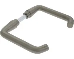 STARX Deurkruk Paar Coupe Aluminium F9