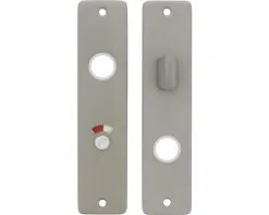 STARX Kortschild WC57/5 Aluminium F9, 2 Stuks