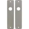 STARX Kortschild Blind Aluminium F9, 2 Stuks