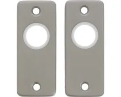 STARX Patentrozet 83,5x34,5 Mm Aluminium F9, 2 Stuks