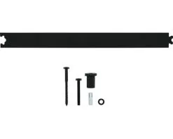 PERTURA 2500 Schuifdeursysteem Verlengrail 45 Centimeter Zwart