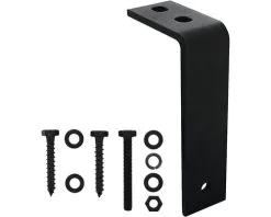 INTERSTEEL Plafondbeugel T.b.v. Schuifdeursysteem Zwart, 5 Stuks