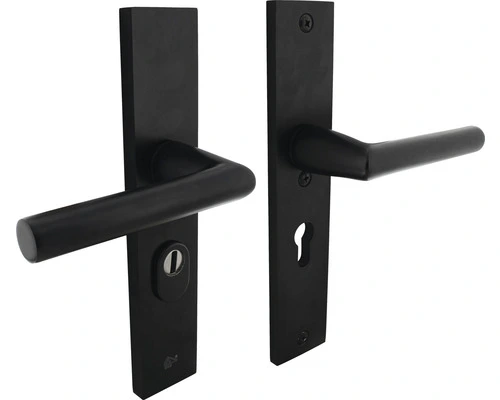 INTERSTEEL Veiligheidsbeslag Recht Kruk/kruk PC55 Anti-kerntrek Zwart Mat 1 INTERSTEEL Veiligheidsbeslag Recht Kruk/kruk PC55 Anti-kerntrek Zwart Mat