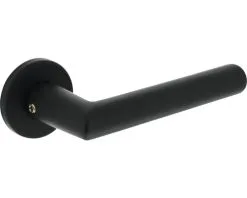 INTERSTEEL Deurkruk Paar Broome Op Rozet Zwart Mat