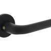 INTERSTEEL Deurkruk Paar Eucla Op Rozet Zwart Mat