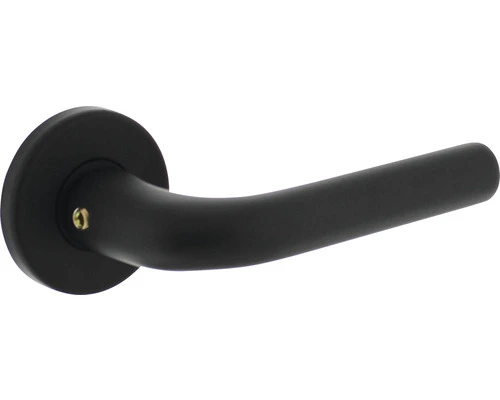 INTERSTEEL Deurkruk Paar Eucla Op Rozet Zwart Mat 1 INTERSTEEL Deurkruk Paar Eucla Op Rozet Zwart Mat