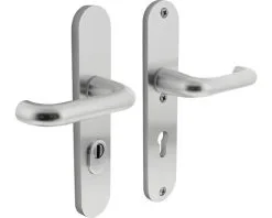 INTERSTEEL Veiligheidsbeslag Ovaal Kruk/kruk PC72 Anti-kerntrek Aluminium F1