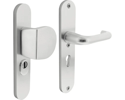 INTERSTEEL Veiligheidsbeslag Ovaal Duw/kruk PC55 Anti-kerntrek Aluminium F1 1 INTERSTEEL Veiligheidsbeslag Ovaal Duw/kruk PC55 Anti-kerntrek Aluminium F1