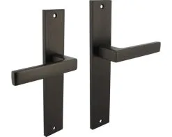 INTERSTEEL Deurkruk Paar Hera Op Blindschild Antraciet