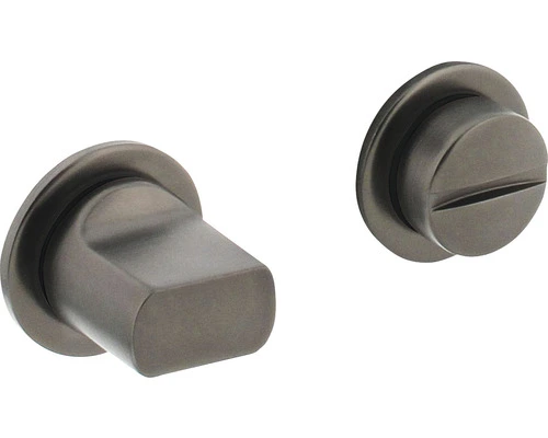 INTERSTEEL Rozet Rond Minimalistisch Zelfklevend Met WC-/badkamersluiting Antraciet 1 INTERSTEEL Rozet Rond Minimalistisch Zelfklevend Met WC-/badkamersluiting Antraciet