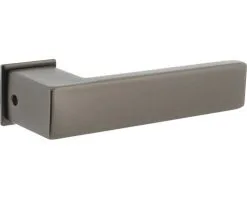 INTERSTEEL Deurkruk Paar Amsterdam Op Minimalistisch Rozet Antraciet