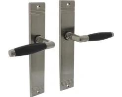 INTERSTEEL Deurkruk Paar Ton Basic Op Blindschild Nikkel Mat
