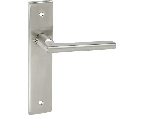 Deurkruk Paar Sven Op Blindschild RVS 1 Deurkruk Paar Sven Op Blindschild RVS