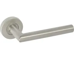 Deurkruk Paar Denver Op Rozet RVS Geborsteld