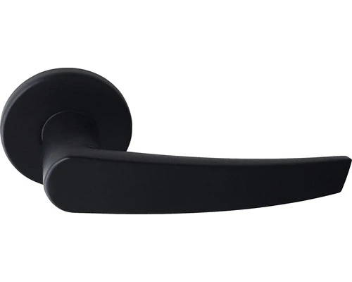 Deurkruk Paar Polo Op Rozet Zwart Mat 2 Deurkruk Paar Polo Op Rozet Zwart Mat - Afbeelding 2