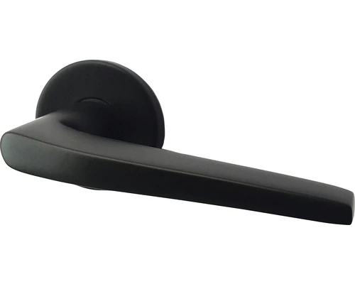 Deurkruk Paar Julia Op Rozet Zwart Mat 2 Deurkruk Paar Julia Op Rozet Zwart Mat - Afbeelding 2