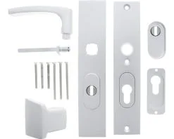 STARX Veiligheidsbeslag Recht Kortschild Duw/kruk PC55/72 Anti-kerntrek Aluminium F1