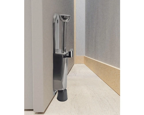 TARROX Deurvastzetter 160 Mm Staal Vernikkeld 2 TARROX Deurvastzetter 160 Mm Staal Vernikkeld - Afbeelding 2