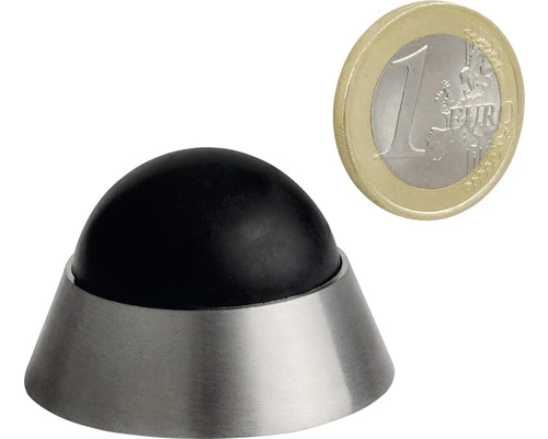 TARROX Deurstopper Ø 40x25 Mm RVS 3 TARROX Deurstopper Ø 40x25 Mm RVS - Afbeelding 3