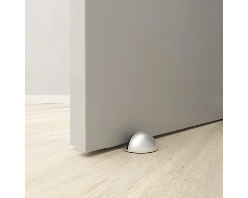 TARROX Deurstopper Ø 45x25 Mm Staal Vernikkeld 4 TARROX Deurstopper Ø 45x25 Mm Staal Vernikkeld - Afbeelding 4