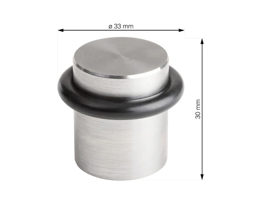 TARROX Deurstopper Ø 20x25 Mm RVS 4 TARROX Deurstopper Ø 20x25 Mm RVS - Afbeelding 4