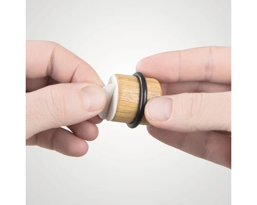 TARROX Deurstopper Ø 37x32 Mm Hout Beuken 3 TARROX Deurstopper Ø 37x32 Mm Hout Beuken - Afbeelding 3