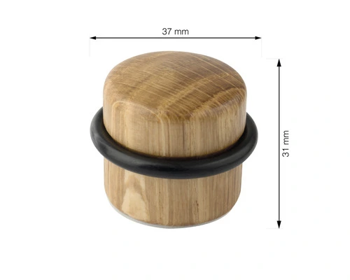 TARROX Deurstopper Ø 37x32 Mm Hout Beuken 2 TARROX Deurstopper Ø 37x32 Mm Hout Beuken - Afbeelding 2