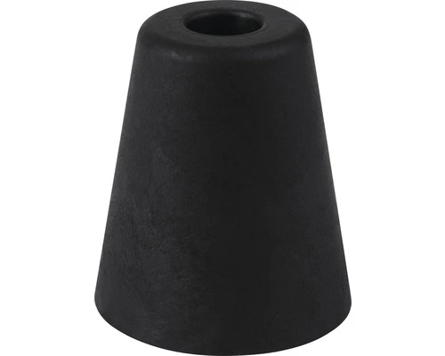 TARROX Deurstopper Ø 70x80 Mm Kunststof Zwart 2 TARROX Deurstopper Ø 70x80 Mm Kunststof Zwart - Afbeelding 2