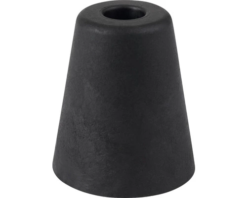 TARROX Deurstopper Ø 70x80 Mm Kunststof Zwart 3 TARROX Deurstopper Ø 70x80 Mm Kunststof Zwart - Afbeelding 3