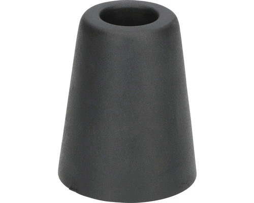 TARROX Deurstopper Ø 50x60 Mm Kunststof Zwart 1 TARROX Deurstopper Ø 50x60 Mm Kunststof Zwart